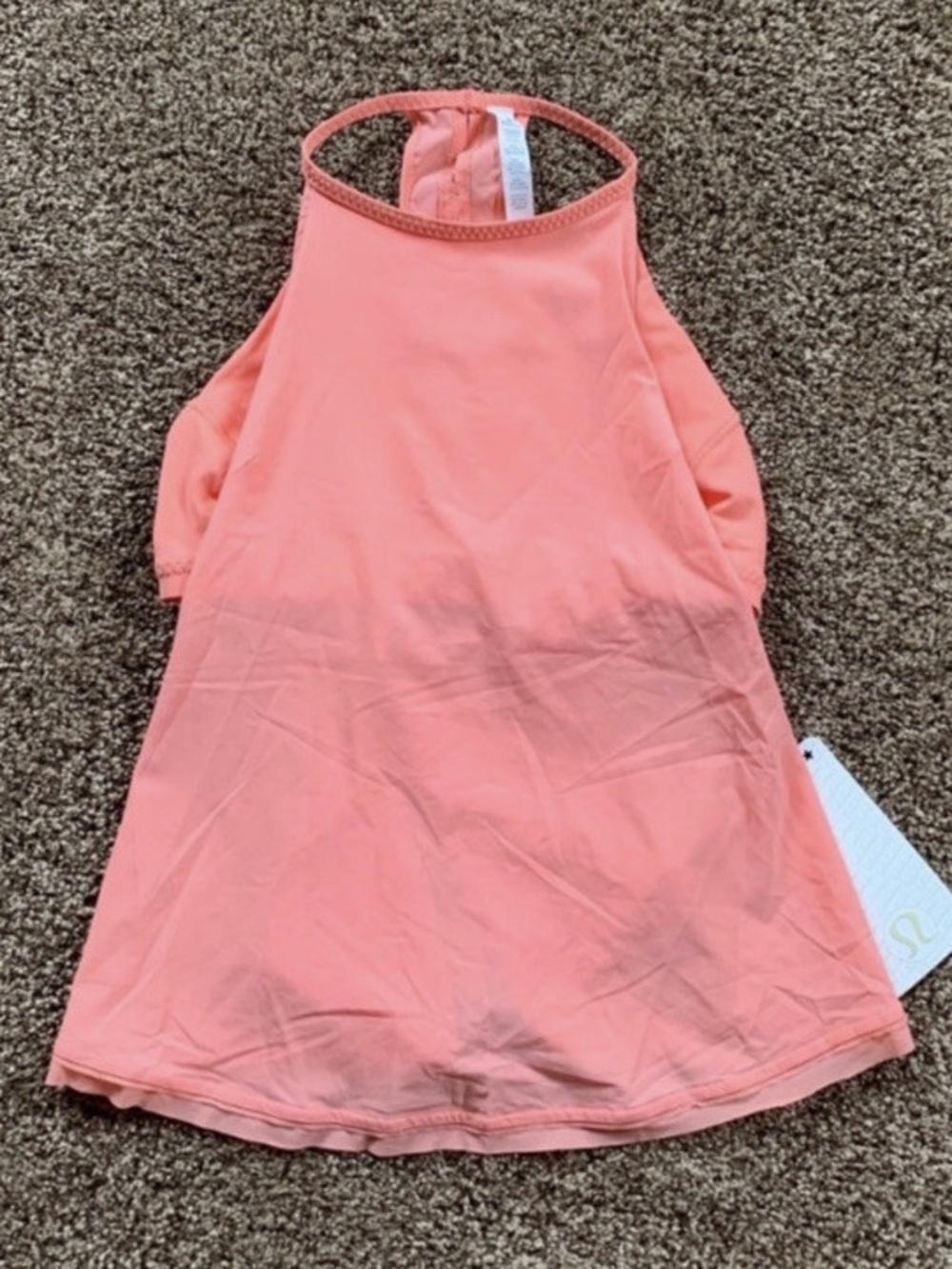Women’s Coral Halter Tank Top